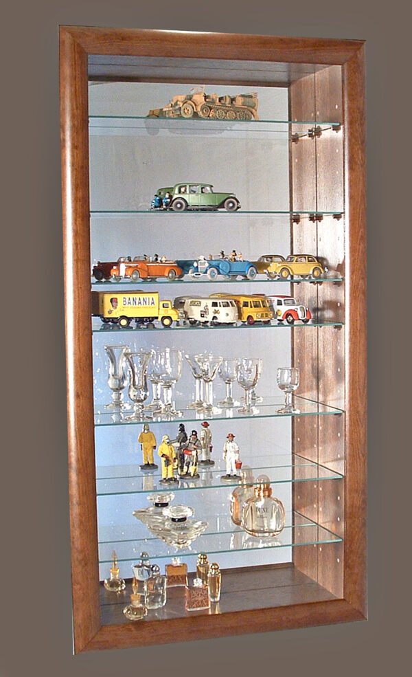 vitrine pour collection de miniature 1/43, vitrine pour miniature, vitrine pour collection, vitrine pour figurine